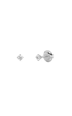 Load image into Gallery viewer, 0.25CTW Round Shaped Lab Grown Diamond (F/VS) Stud Earrings in 14K Gold
