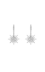 Load image into Gallery viewer, 2CTW Round Shaped Lab Grown Diamond (F/VS) Dangle Earrings in 14K Gold
