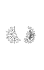 Load image into Gallery viewer, 4.5CTW Oval Shaped Lab Grown Diamond (F/VS) Astralis Earrings in 14K Gold
