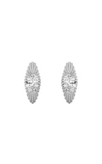 Load image into Gallery viewer, 2CTW Oval Shaped Lab Grown Diamond (F/VS) Huggie Earrings in 14K Gold
