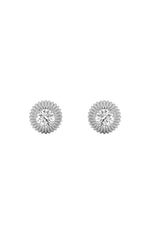 Load image into Gallery viewer, 2CTW Round Shaped Lab Grown Diamond (F/VS) Vintage Inspired Stud Earrings in 14K Gold
