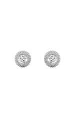 Load image into Gallery viewer, 2CTW Round Shaped Lab Grown Diamond (F/VS) Vintage Inspired Stud Earrings in 14K Gold
