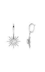 Load image into Gallery viewer, 2CTW Round Shaped Lab Grown Diamond (F/VS) Astralis Earrings in 14K Gold
