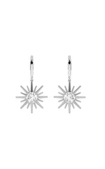 Load image into Gallery viewer, 2CTW Round Shaped Lab Grown Diamond (F/VS) Astralis Earrings in 14K Gold
