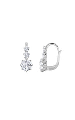 Load image into Gallery viewer, 2.5CTW Round Shaped Lab Grown Diamond (F/VS) Antique Design Earrings in 14K Gold
