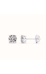 Load image into Gallery viewer, 0.5CTW Round Shaped Lab Grown Diamond (F/VS) Stud Earrings in 14K Gold
