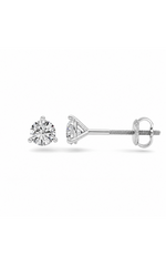 Load image into Gallery viewer, 0.5CTW Round Shaped Lab Grown Diamond (F/VS) Stud Earrings in 14K Gold
