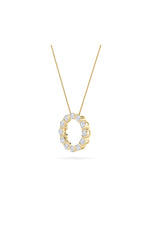 Load image into Gallery viewer, 2CTW Round Shaped Lab Grown Diamond (F/VS) Circle Pendant in 14K Gold
