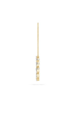 Load image into Gallery viewer, 2.25CTW Marquise Shaped Lab Grown Diamond (F/VS) Circle Necklace in 14K Gold
