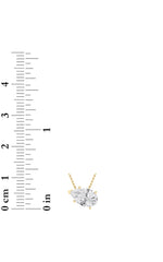 Load image into Gallery viewer, 1CTW Pear Shaped Lab Grown Diamond (F/VS) East West Solitaire Necklace in 14K Gold
