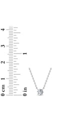 Load image into Gallery viewer, 0.25CTW Round Shaped Lab Grown Diamond (F/VS) Solitaire Necklace in 14K Gold
