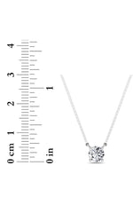 Load image into Gallery viewer, 0.5CTW Round Shaped Lab Grown Diamond (F/VS) Necklace in 14K Gold
