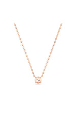 Load image into Gallery viewer, 0.5CTW Round Shaped Lab Grown Diamond (F/VS) Necklace in 14K Gold
