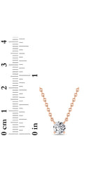 Load image into Gallery viewer, 0.75CTW Round Shaped Lab Grown Diamond (F/VS) Solitaire Necklace in 14K Gold

