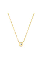 Load image into Gallery viewer, 1CTW Round Shaped Lab Grown Diamond (F/VS) Solitaire Necklace in 14K Gold
