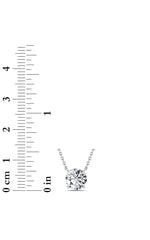 Load image into Gallery viewer, 1.5CTW Round Shaped Lab Grown Diamond (F/VS)  Necklace in 14K Gold
