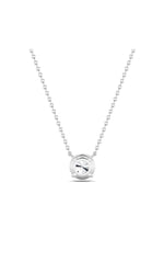 Load image into Gallery viewer, 2CTW Round Shaped Lab Grown Diamond (F/VS) Solitaire Necklace in 14K Gold
