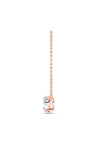 Load image into Gallery viewer, 2CTW Round Shaped Lab Grown Diamond (F/VS) Solitaire Necklace in 14K Gold
