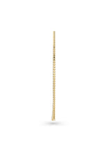 Load image into Gallery viewer, 7CTW Round Shaped Lab Grown Diamond (F/VS) Graduating Half  Riviera Necklace in 14K Gold

