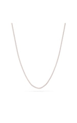Load image into Gallery viewer, 10CTW Round Shaped Lab Grown Diamond (F/VS) Tennis Necklace in 14K White Gold
