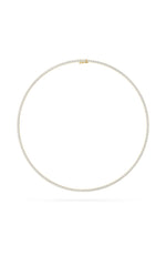 Load image into Gallery viewer, 15CTW Round Shaped Lab Grown Diamond (F/VS) Necklace in 14K White Gold
