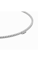 Load image into Gallery viewer, 20Cttw Round Shaped Lab Grown Diamond (F/VS) Three Prong Graduating Necklace in 14K Gold
