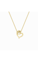 Load image into Gallery viewer, 0.5CTW Round Shaped Lab Grown Diamond (F/VS) Heart Shaped   Pendant in 14K Gold
