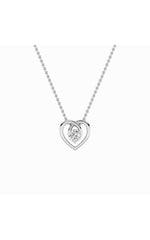 Load image into Gallery viewer, 1CTW Round Shaped Lab Grown Diamond (F/VS) Heart Shaped Pendant in 14K Gold
