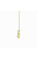 Load image into Gallery viewer, 2CTW Pear Shaped Lab Grown Diamond (F/VS) Heart Shaped Pendant in 14K Gold
