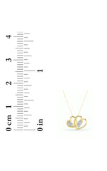 Load image into Gallery viewer, 2CTW Marquise Shaped Lab Grown Diamond (F/VS) Heart Shaped Pendant in 14K Gold
