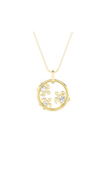 Load image into Gallery viewer, 2CTW Oval Shaped Lab Grown Diamond (F/VS) Baby Turtle Pendant in 14K Gold

