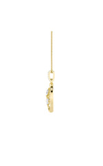 Load image into Gallery viewer, 1CTW Oval Shaped Lab Grown Diamond (F/VS) Pendant in 14K Gold
