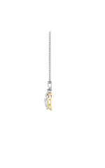 Load image into Gallery viewer, 1.5CTW Pear Shaped Lab Grown Diamond (F/VS) Heart Shaped Pendant in 14K Gold
