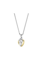 Load image into Gallery viewer, 1.5CTW Pear Shaped Lab Grown Diamond (F/VS) Heart Shaped Pendant in 14K Gold
