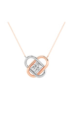 Load image into Gallery viewer, 1CTW Round Shaped Lab Grown Diamond (F/VS)  Necklace in 14K Gold

