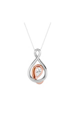 Load image into Gallery viewer, 1.5CTW Pear Shaped Lab Grown Diamond (F/VVS) Fancy Solitaire Pendant in 14K Gold

