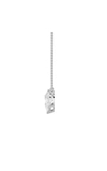 Load image into Gallery viewer, 3CTW Pear Shaped Lab Grown Diamond (F/VS) Three Stone Necklace in 14K Gold
