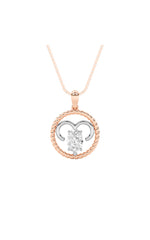Load image into Gallery viewer, 1CTW Oval Shaped Lab Grown Diamond (F/VS) Zodiac Pendant in 14K Gold
