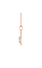 Load image into Gallery viewer, 1CTW Oval Shaped Lab Grown Diamond (F/VS) Zodiac Pendant in 14K Gold
