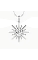 Load image into Gallery viewer, 1.5CTW Round Shaped Lab Grown Diamond (F/VS) Astralis Pendant in 14K Gold
