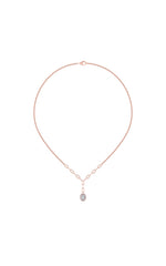 Load image into Gallery viewer, 1.5CTW Oval Shaped Lab Grown Diamond (F/VS) Solitaire Necklace in 14K Gold
