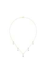 Load image into Gallery viewer, 3CTW Pear Shaped Lab Grown Diamond (F/VS) Solitaire Necklace in 14K Gold
