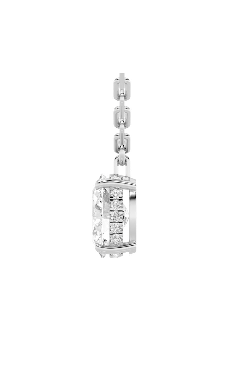 Vs) stratachic collection necklace in 14k gold