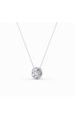 Load image into Gallery viewer, 2CTW Round Shaped Lab Grown Diamond (F/VS) Solitaire Pendant in 14K Gold
