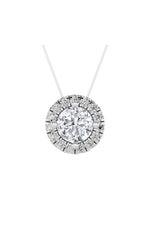 Load image into Gallery viewer, 1.25CTW Round Shaped Lab Grown Diamond (F/VS) Pendant in 14K Gold
