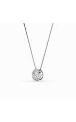 Load image into Gallery viewer, 2CTW Round Shaped Lab Grown Diamond (F/VS) Solitaire Pendant in 14K Gold
