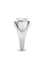 Load image into Gallery viewer, 3CTW Emerald Shaped Lab Grown Diamond (F/VS) Men's Ring in 14K Gold
