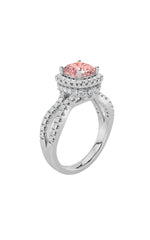 Load image into Gallery viewer, 2CTW Elongated Cushion Shaped Lab Grown Diamond (F/VS) Ring in 14K Gold
