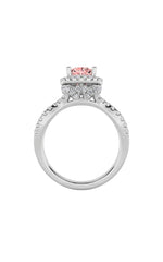 Load image into Gallery viewer, 2CTW Elongated Cushion Shaped Lab Grown Diamond (F/VS) Ring in 14K Gold
