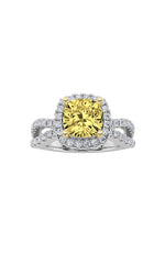 Load image into Gallery viewer, 2.25CTW Elongated Cushion Shaped Lab Grown Diamond (F/VS) Ring in 14K Gold
